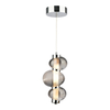 Milagro Lampa wisząca BOLLA SMOKED 12W LED ML1425 CHROM