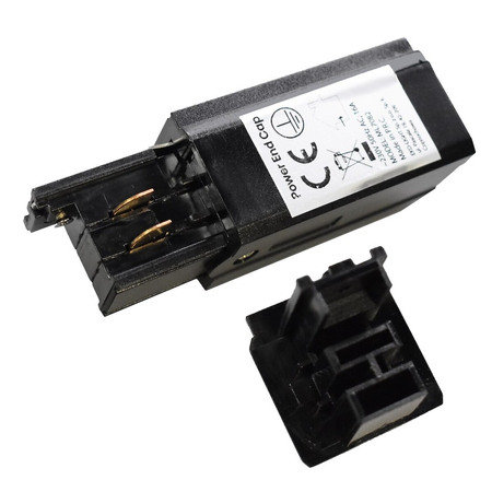 Eko-Light Zasilanie Prowadnicy Track Light Czarny 3-obwodowy ML7082 CZARNY