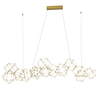 Lampa wisząca Luces Exclusivas ASIS LE41326 złoty