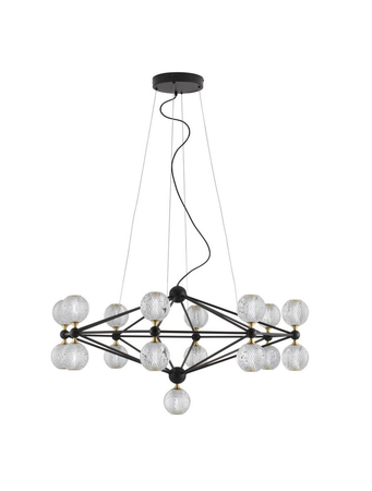 Lampa wisząca Luces Exclusivas BOYA czarny LE42740