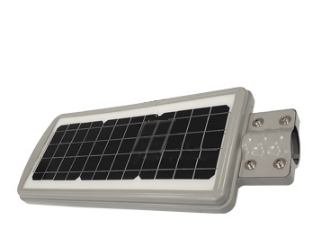 Lampa ULICZNA LED Solarna - 19W ściemniana - czujnik ruchu