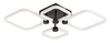 Lampa sufitowa Rabalux Sotiris 71006 czarny matowy