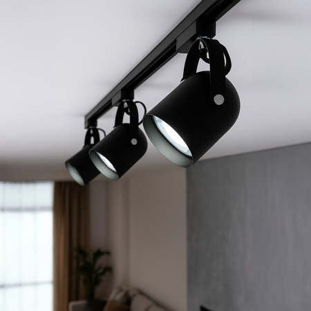 Milagro Oprawa Quber Track Czarny 1xE27 ML2274 CZARNY