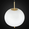 Złota lampa wisząca LED Apple P