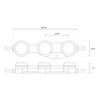Eko-Light MODUŁ LED EKO-SSPRO3 9000K 1,1W 120S40 EKM1520