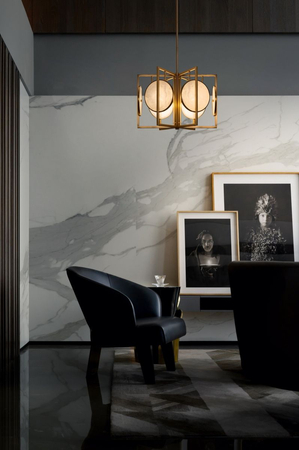 Lampa wisząca Maytoni Marmo MOD099PL-06G Gold