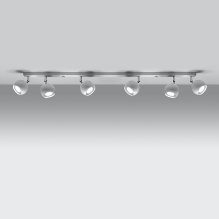Sollux Lighting Plafon OCULARE 6L czarny SL.0448