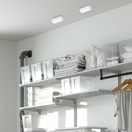 Eko-Light Oprawa Kanałowa Davo Owal 18W 4000K IP64 Biały EK1082 BIAŁY