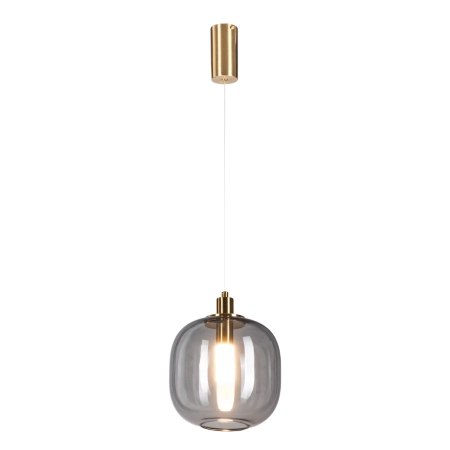 Lampa wisząca - Polar dymiony/szary