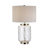 Lampa stołowa Sola - 1 źródło światła - Szary abażur Quintiesse QN-SOLA-TL-S