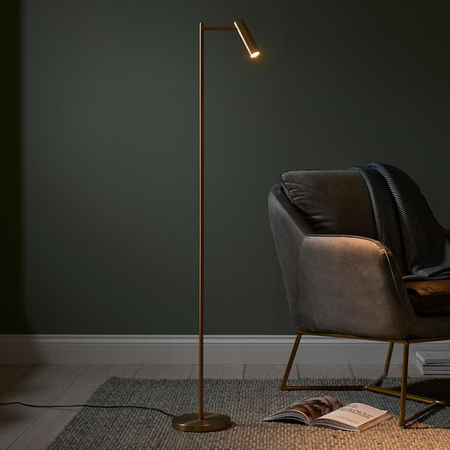 Endon Lighting Lampa podłogowa 99774 mosiądz