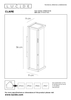 Lampa zewnętrzna Lucide CLAIRE czarny 27885/02/30