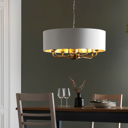 Endon Lighting Lampa wisząca 98938 mosiądz
