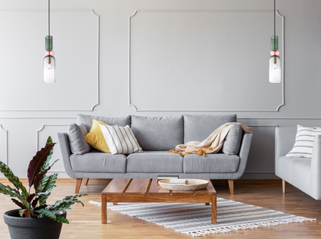 Lampa wisząca Italux Manso PND-37462D-MC-GD Piaskowany złoty z połyskiem