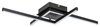 Lampa sufitowa Rabalux Casimir 5267 czarny matowy