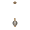 Lampa wisząca Italux Lenti PND-83631-1-BRO-SG brąz
