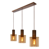 Lampa wisząca Lucide TOLEDO 74405/03/62 biały/miedziany