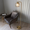 Endon Lighting Lampa podłogowa 98271 mosiądz