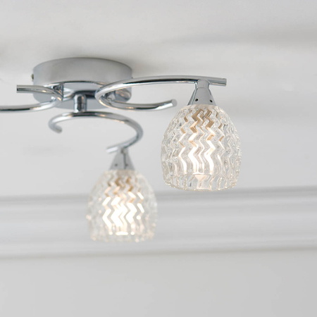 Lampa sufitowa Endon Lighting Boyer BOYER-3CH chrom