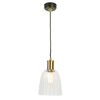 Lampa wisząca Elstead Lighting Douille czarny/mosiądz DOUILLE-P-BPB