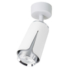 Milagro Flower Chrome Spot 1xGU10 Biały ML0272 BIAŁY + CHROM