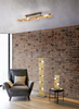 Lampa stołowa Trio 514300230 złoty