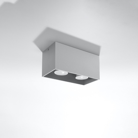 Sollux Lighting Plafon QUAD naturalne drewno SL.0493