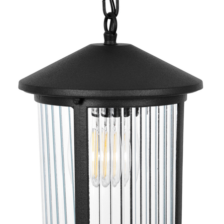Lampa zewnętrzna wisząca Kaja MIAMI K-8221 czarny
