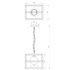 Milagro Lampa wisząca DIEGO 1xE14 MLP8568 CZARNY