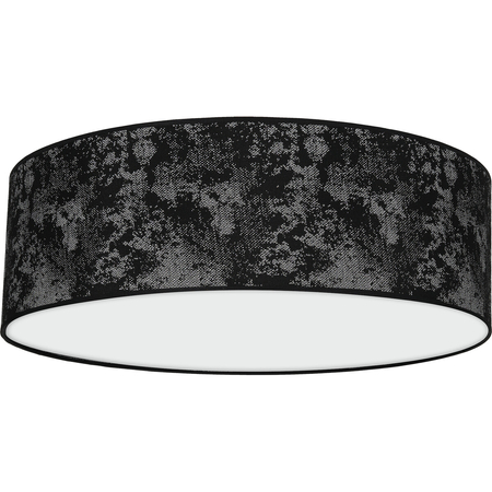 Milagro Lampa Sufitowa SATINO SILVER 3xE27 Ø60cm MLP7330 CZARNY