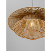 Lampa wisząca Luces Exclusivas LOREZIA LE45373 drewno jasne i ciemne, biały