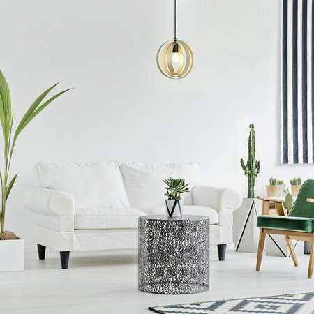 Lampa wisząca Rabalux Harlow 3607 czarny matowy