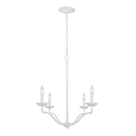 Żyrandol Elstead Lighting Annie biały FE-ANNIE4-PSW