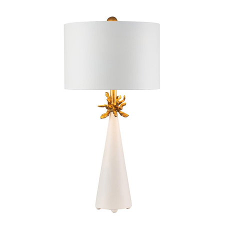 Lampa stołowa Elstead Lighting Neo biały/złoty FB-NEO-TL-FR-WHT