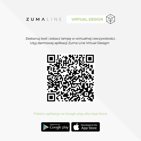 Lampa sufitowa Zuma Line Loya Pendant P0461-01A-L7L7 Miedź