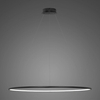 Lampa wisząca Ledowe Okręgi No.1 120cm 4k czarna Dali