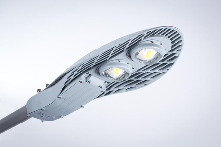 Oprawa uliczna LED Greenie Bridgelux 120W MeanWell driver IP65 obudowa aluminiowa biała CW