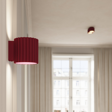 Sollux Lighting Plafon AURA 2 burgund Gx53 SL.1823