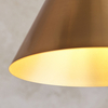 Lampa wisząca Endon Lighting Cape 102891 mosiądz