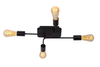 Lampa sufitowa Lucide LESTER 21118/04/30 czarny