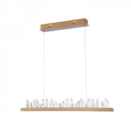 Lampa wisząca Maytoni H186-PL-01-40W-BS Gletscher LED Brass
