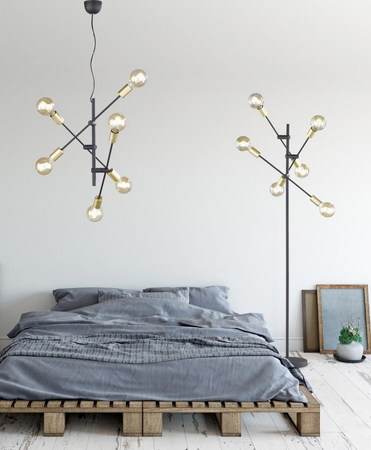 Lampa sufitowa Trio 606700632 czarny