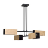 Lampa wisząca ZAPER 4 BLACK Emibig 616/4 czarny