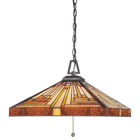 Lampa wisząca Elstead Lighting Stephen brąz QZ-STEPHEN-3P