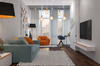 Lampa wisząca SPARK 5 WHITE Emibig 447/5 biały