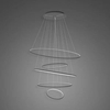 Lampa wisząca Ledowe Okręgi No.5 180cm 3k czarna Dali