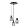 Lampa wisząca Kaja DENIS K-5262 czarny, grafitowy
