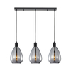 Lampa wisząca Italux PND-27812-3-BK-SG Czarny