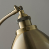 Lampa stołowa Endon Lighting Franklin 98747 mosiądz