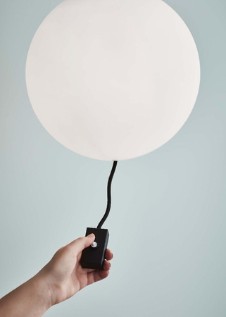 Lampa wisząca Markslöjd HERE 107902 biały/czarny